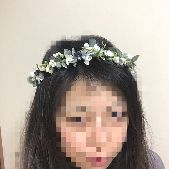 ナチュラル花冠 4枚目の画像