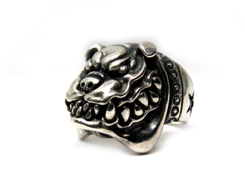 R-055 CRAZY BULLDOG クレイジーブル メンズ シルバー 925 ブルドック