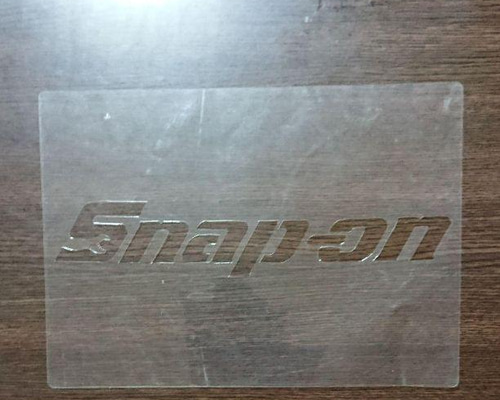 Snap-on ステンシルシート 型紙 KENオーダー受付中 通販 7010993