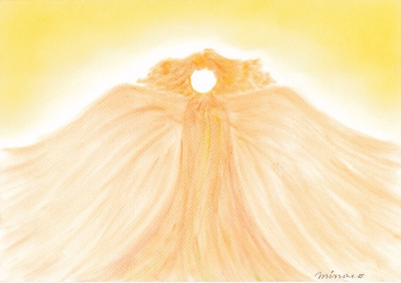 ヒーリングアート「光の天使」 1枚目の画像