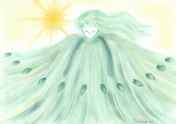 ヒーリングアート「新緑の風」 1枚目の画像