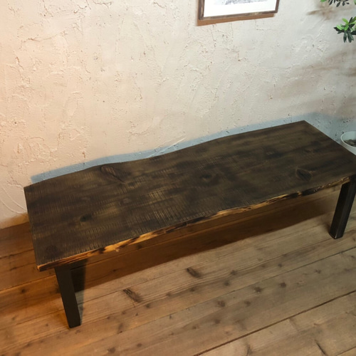 M●☞ ジャパンアンティーク☜希少一枚檜　ローボード　センターテーブル M○☞ ジャパンアンティーク☜希少一枚檜 ローボード センター