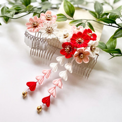 上質な髪飾りで豊かなハレの日を～ 七五三髪飾り3歳様向け（小花が