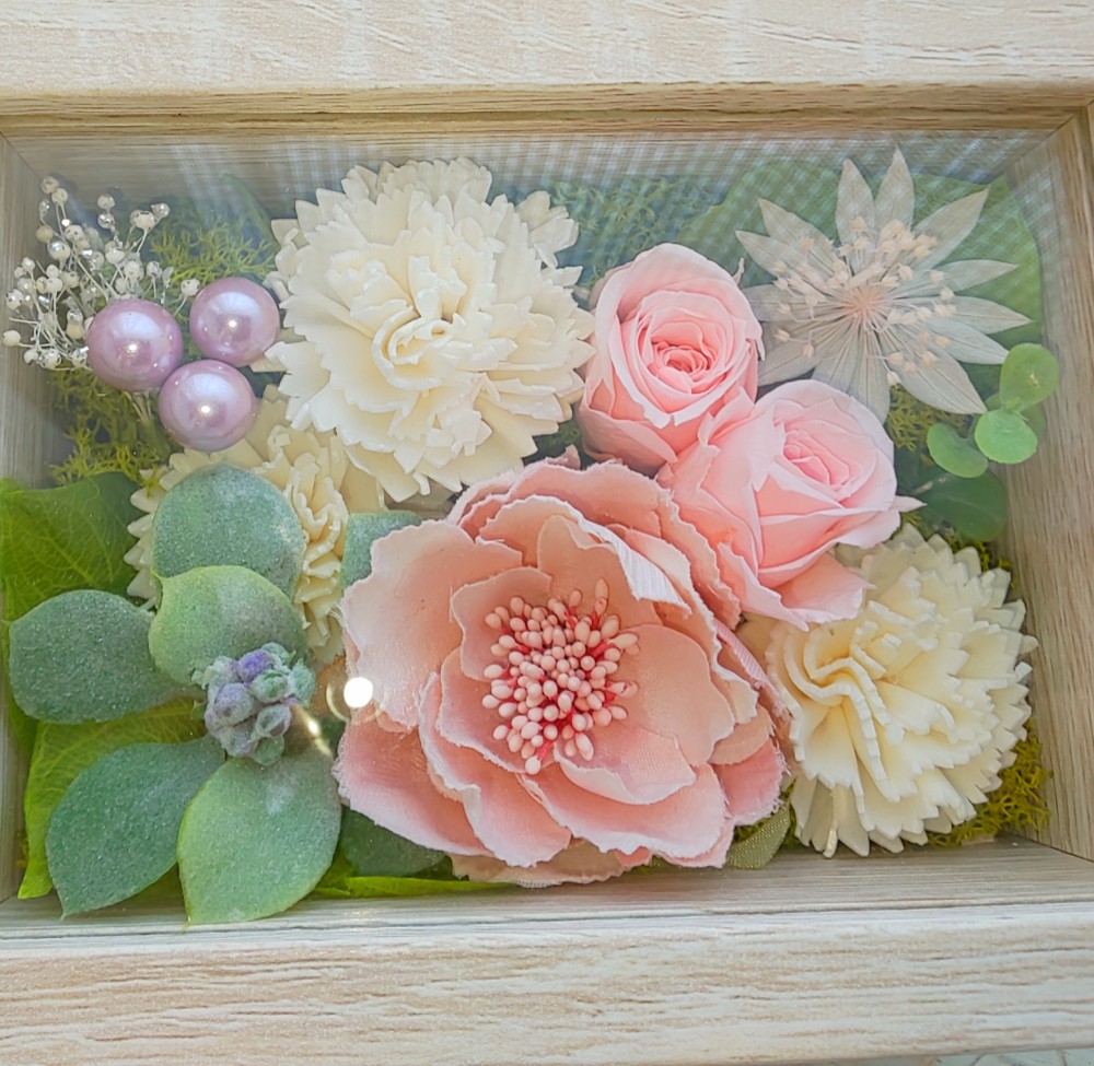 母の日ギフトFLOWERフォトフレーム～type-A～