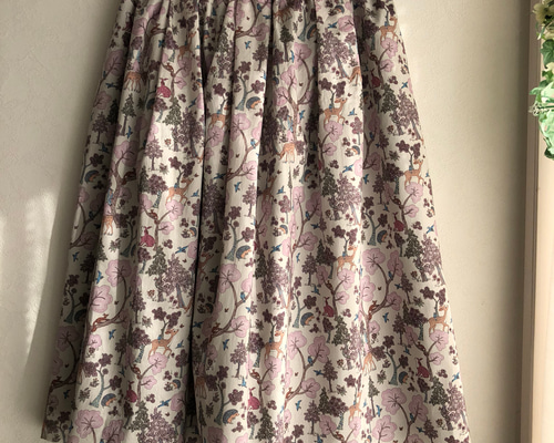 再販可！受注生産【LIBERTY】リバティ・ふんわりタックとギャザー  