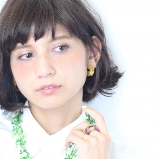 花びらピアス/コデマリ