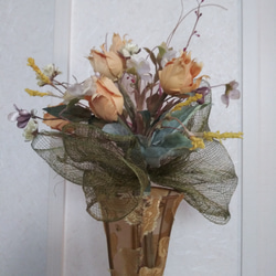 花束〈カナリア色チューリップと 春の小花たち〉 4枚目の画像