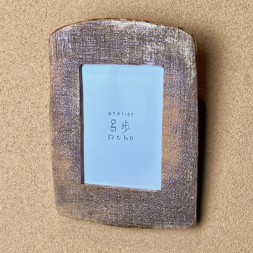 陶器の額縁 一点物 その他アート アトリエ呂歩 通販 7481029｜Creema