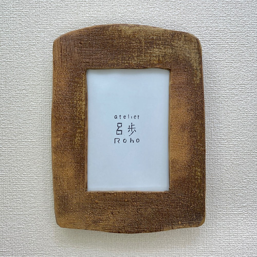 陶器飾り額縁 陶器の額縁 一点物 その他アート アトリエ呂歩 通販 7481029｜Creema