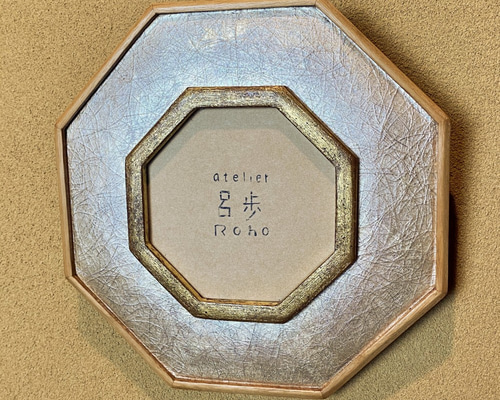 八角形 木製額縁 ３個 0_200f78b4d0fe8296c509154f1077