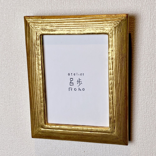 パステル画　金箔工芸手作り額縁 パステル画 金箔工芸手作り額縁 パステル画 金箔工芸手作り額縁