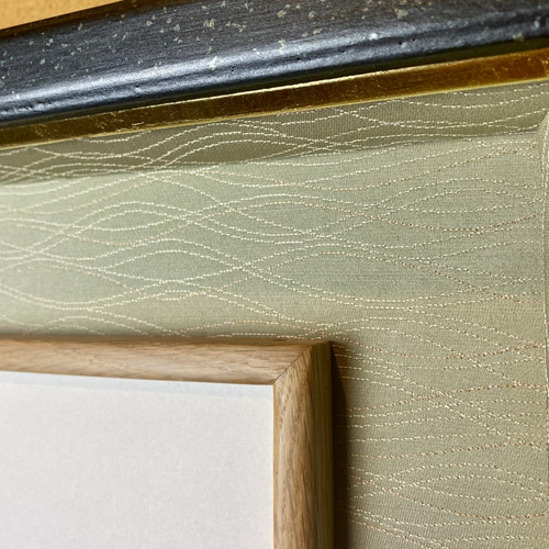 焼き杉 変形額縁