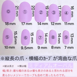 【No，38】ミントグリーンのマグネット　ホワイトゴールドネイル　チップシール1回分付き　 5枚目の画像