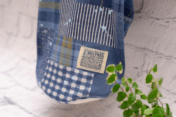 ベーシックパーカー　ブルー×グレー　犬　服　ドッグウェア　【3S〜2L/ダックス/フレブル】 2枚目の画像