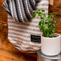 tokkuriフードパーカー グレーボーダー　犬　服　ドッグウェア　【MSサイズ】 3枚目の画像