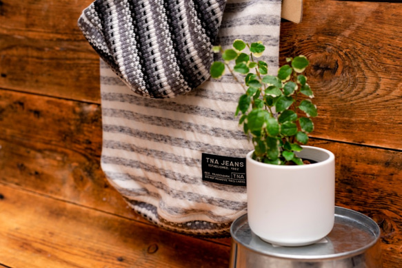 tokkuriフードパーカー グレーボーダー　犬　服　ドッグウェア　【MSサイズ】 3枚目の画像