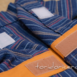 浴衣　ひまわり（白）　【3S〜3L/ダックス/フレブル】 10枚目の画像