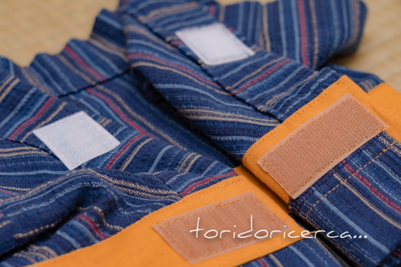 浴衣　ひまわり（白）　【3S〜3L/ダックス/フレブル】 10枚目の画像