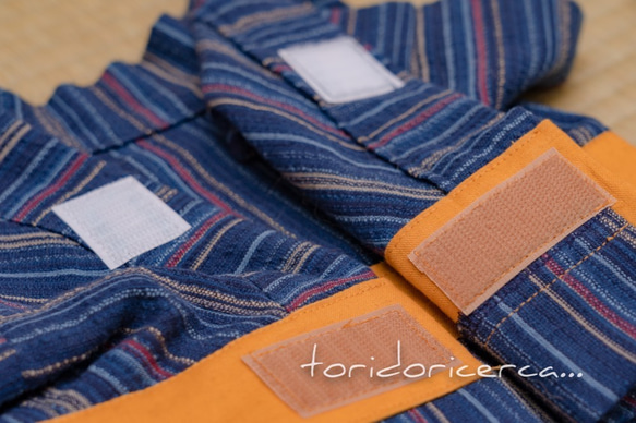 浴衣　さくら（黒）　【3S〜3L/ダックス/フレブル】 7枚目の画像