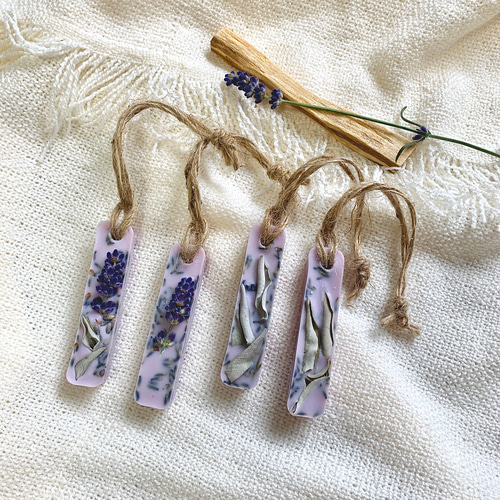 プチギフトにも♡水晶付き！オシャレなスマッジスティク&アロマ