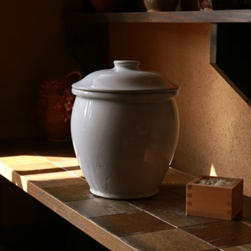 三重県四日市産】 えんける道具店の甕（かめ）5.4リットル・お味噌4~5