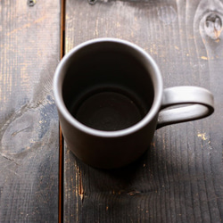 【カフェオレマグ】たっぷりのコーヒーやカフェオレに・愛知県常滑産・澤田朋大さん作・マグカップ・大・200cc 7枚目の画像