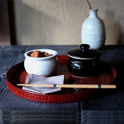 1600年創業 13代目職人 加藤さんのつくる甕（かめ）1合・飴茶（蓋物・漬物・調味料入れ）梅干し約7個ほど入ります 6枚目の画像