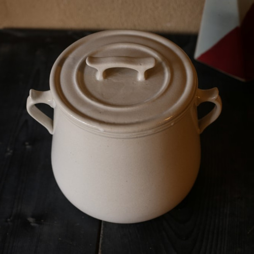①加藤さんのつくるシチューポット・ベージュ ①加藤さんのつくるシチューポット・ベージュ 次回11月以降入荷予定