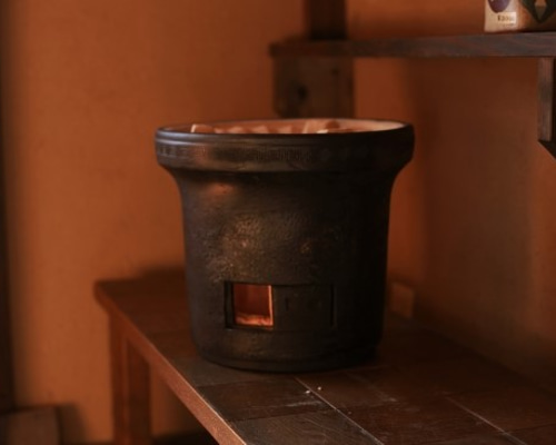 愛知県碧南市　三河　ミカワ 特選品 陶器窯 黒七輪 直径約30cm m56111443088_1.jpg?1755906951