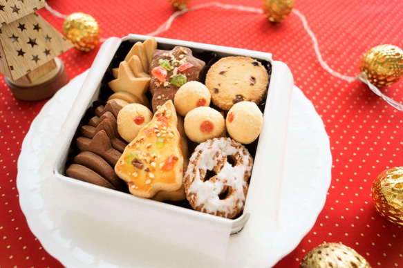 Creema限定　クリスマス『贅沢ＢＯＸ＜M＞』クリスマスミニ缶入り 3枚目の画像