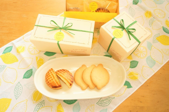 ＜レモンのお菓子ボックス・ロング＞「レモンのガレット」と「レモンピールクッキー」期間限定のお菓子です。 7枚目の画像