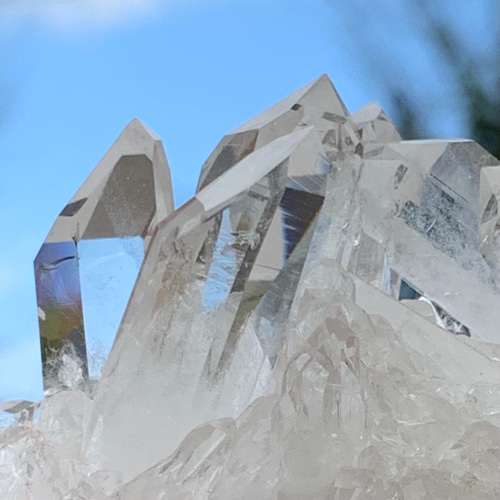 大特価！抜群の透明度！　【トマスゴンサガ産】　クラスター 抜群の透明度！水晶クラスター ブラジル・トマスゴンサガ産 天然石・高