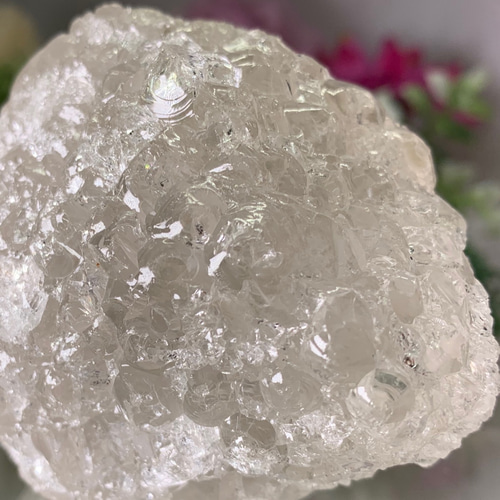 ニルヴァーナクォーツ(アイスクリスタル)ー蝕像水晶 ブラジル産 浄化