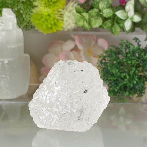 ニルヴァーナクォーツ(アイスクリスタル)ー蝕像水晶 ヒマラヤ産 浄化