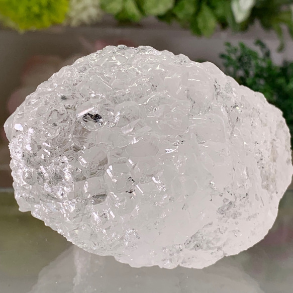 ニルヴァーナクォーツ(アイスクリスタル)ー蝕像水晶　ヒマラヤ産　浄化　天然石 5枚目の画像