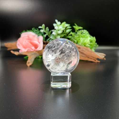ヒマラヤ水晶 球体(スフィア) 浄化・生命力の活性化・細胞の再生