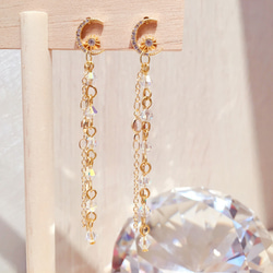 Moon Child Earrings | 手工製 | 施華洛水晶耳環 第1張的照片