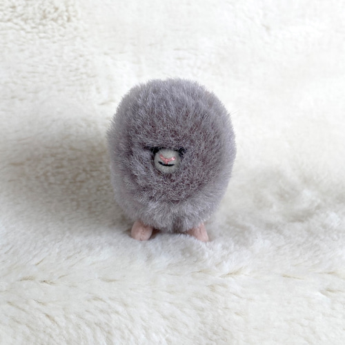 ねずじろう/グレー（受注制作） ぬいぐるみ きたむらかの 通販