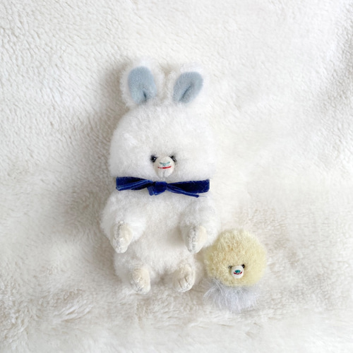 お月見うさぎ（受注制作） ぬいぐるみ きたむらかの 通販 10319510