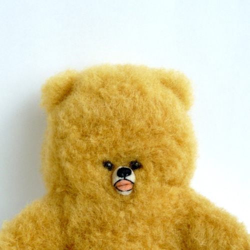 くま（黄色） ぬいぐるみ きたむらかの 通販 4267103｜Creema(クリーマ)