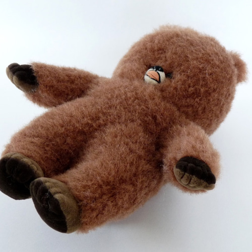 北村日乃 くま ぬいぐるみ きたむらかの クマ オレンジベージュ