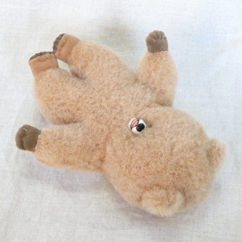 くま（ベージュ） ぬいぐるみ きたむらかの 通販 5164878｜Creema