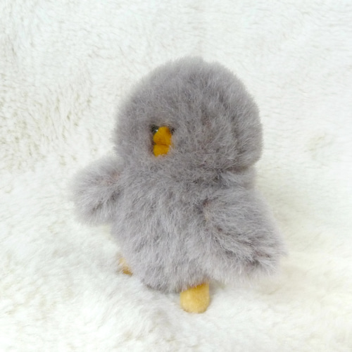 ひよこ（グレー）※受注制作 ぬいぐるみ きたむらかの 通販 7809839