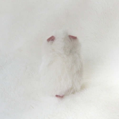 ねずみ1号❗️② 2本 小さなねずみ/白（受注制作） ぬいぐるみ きたむらかの 通販