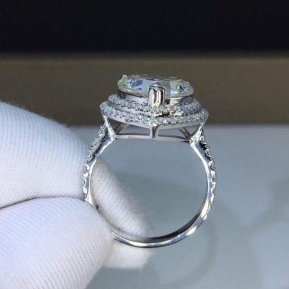 PT900 K18 8号#8ハートシェイプ　ダイヤ0.51ct 脇石0.04ct PT900 K18 8号#8ハートシェイプ ダイヤ0.51ct 脇石0.04ct k18ホワイト