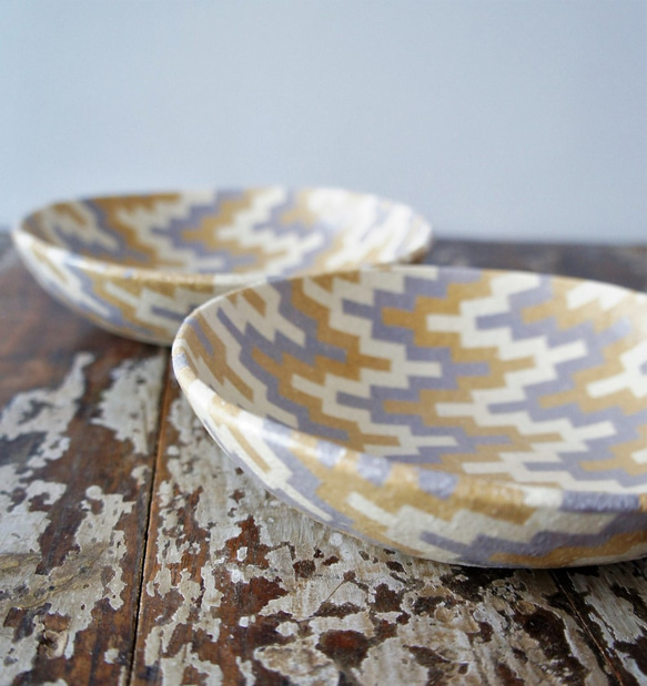 【irodori窯 酒井美華】hishiたまご鉢 irodori窯 酒井美華】hishiたまご鉢・ yamaたまご中鉢2点セット 2個