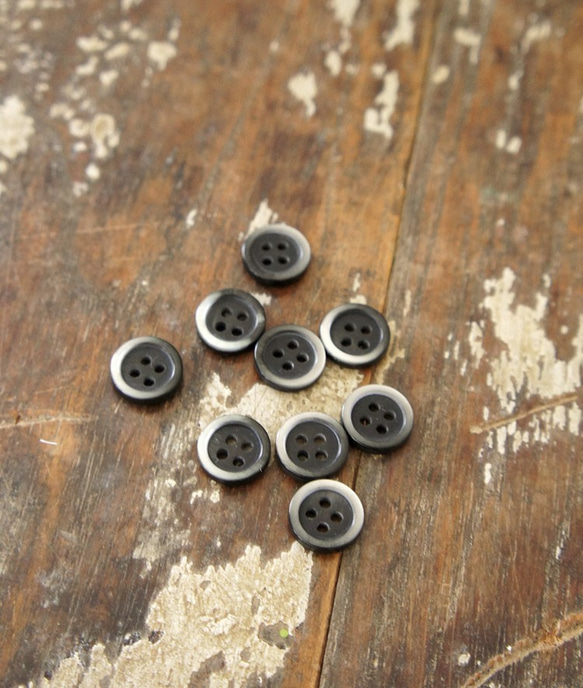 ボタン9個セット[スモールブラック]buttonblack 1枚目の画像