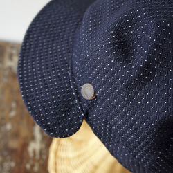 大碼 Rene Casquette [Malme dot navy] C1860968Navy 第2張的照片