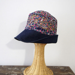 Lace Cloche [Print Lace Navy] C2791261Navy mix 第2張的照片