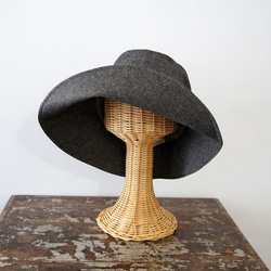 非常大的raisha帽子[64厘米dungarey灰色] C2921402grey 第2張的照片